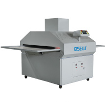 QS-L150  computer automatic big size pneumatic double work table heat transfer press machine T shirt printing machine
